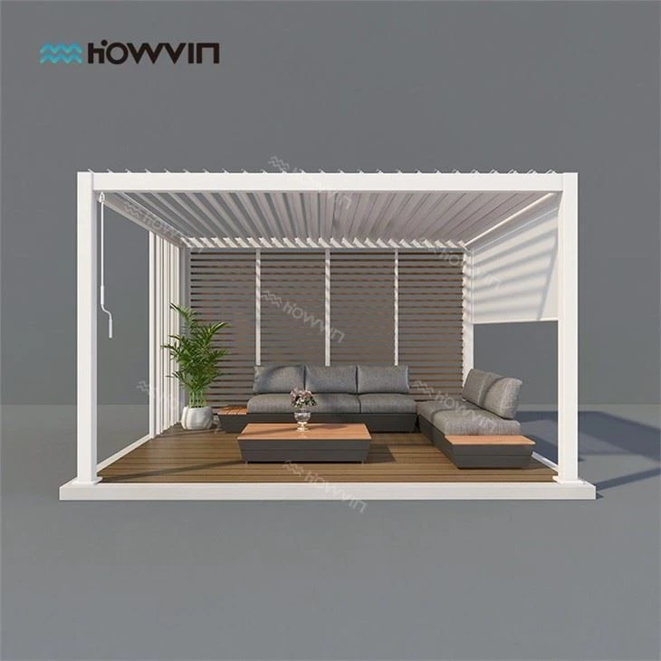 Retractable Louvered Pergola