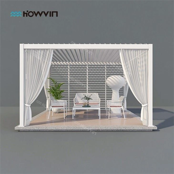 Retractable Louvered Pergola